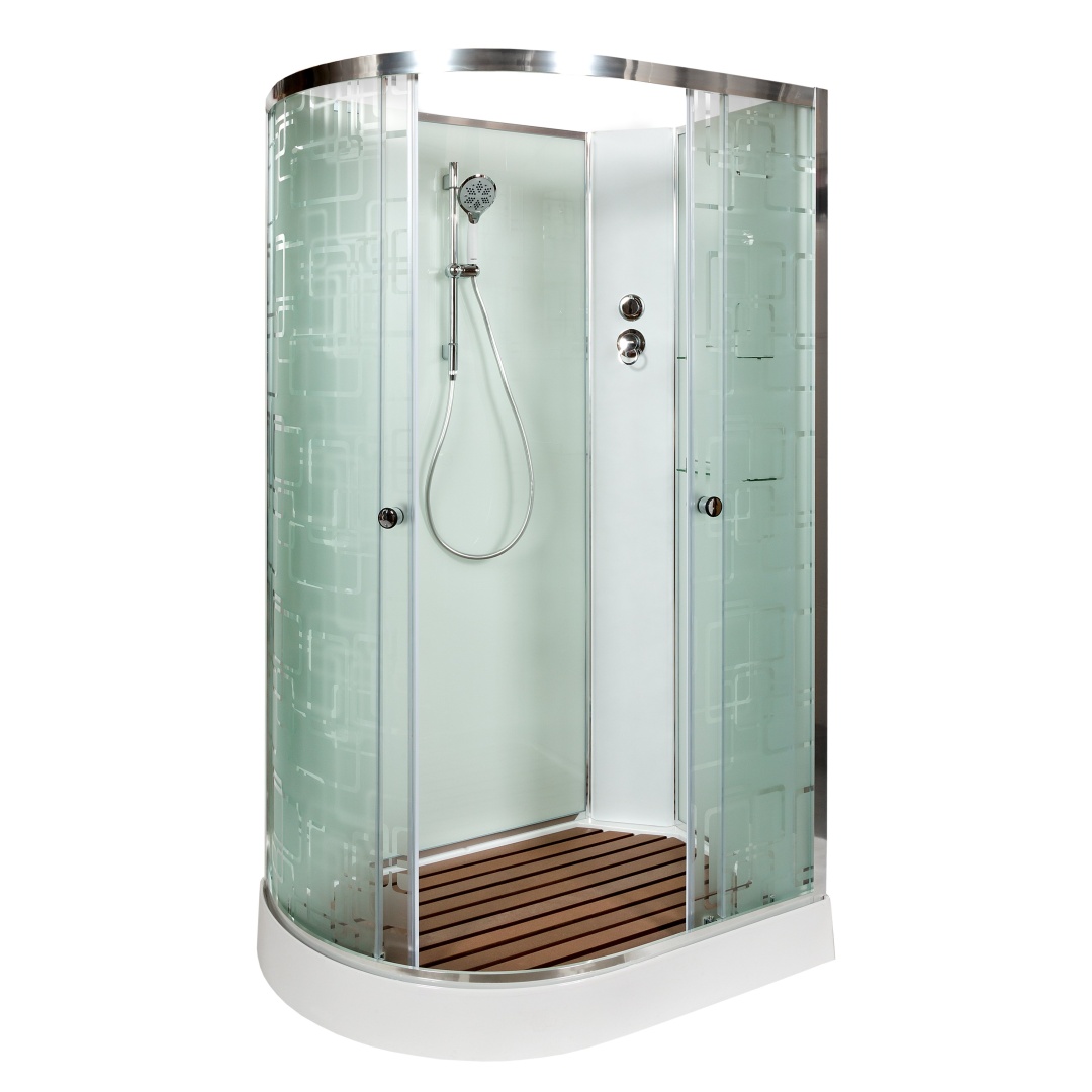 Душевая кабина Deto EM 1512 R N без крыши в строительном магазине