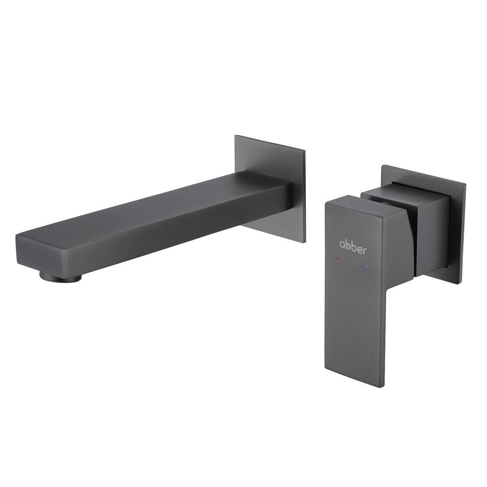 Смеситель ABBER Daheim AF8212NG для раковины скрытого монтажа, никель в строительном магазине