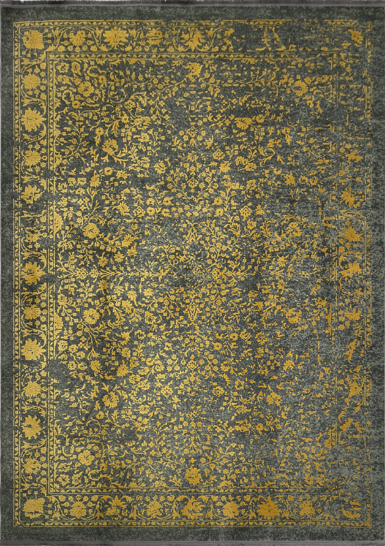 Ковер TEHRAN 2519 COAL GRAY/GOLDEN в строительном магазине