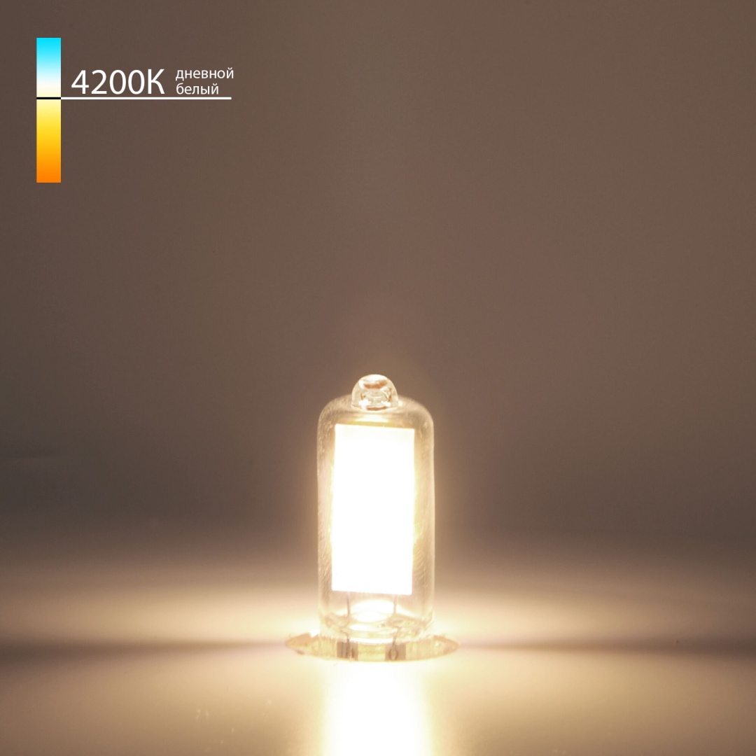 Светодиодная лампа G4 LED 5W 220V 4200K стекло BLG420 в строительном магазине