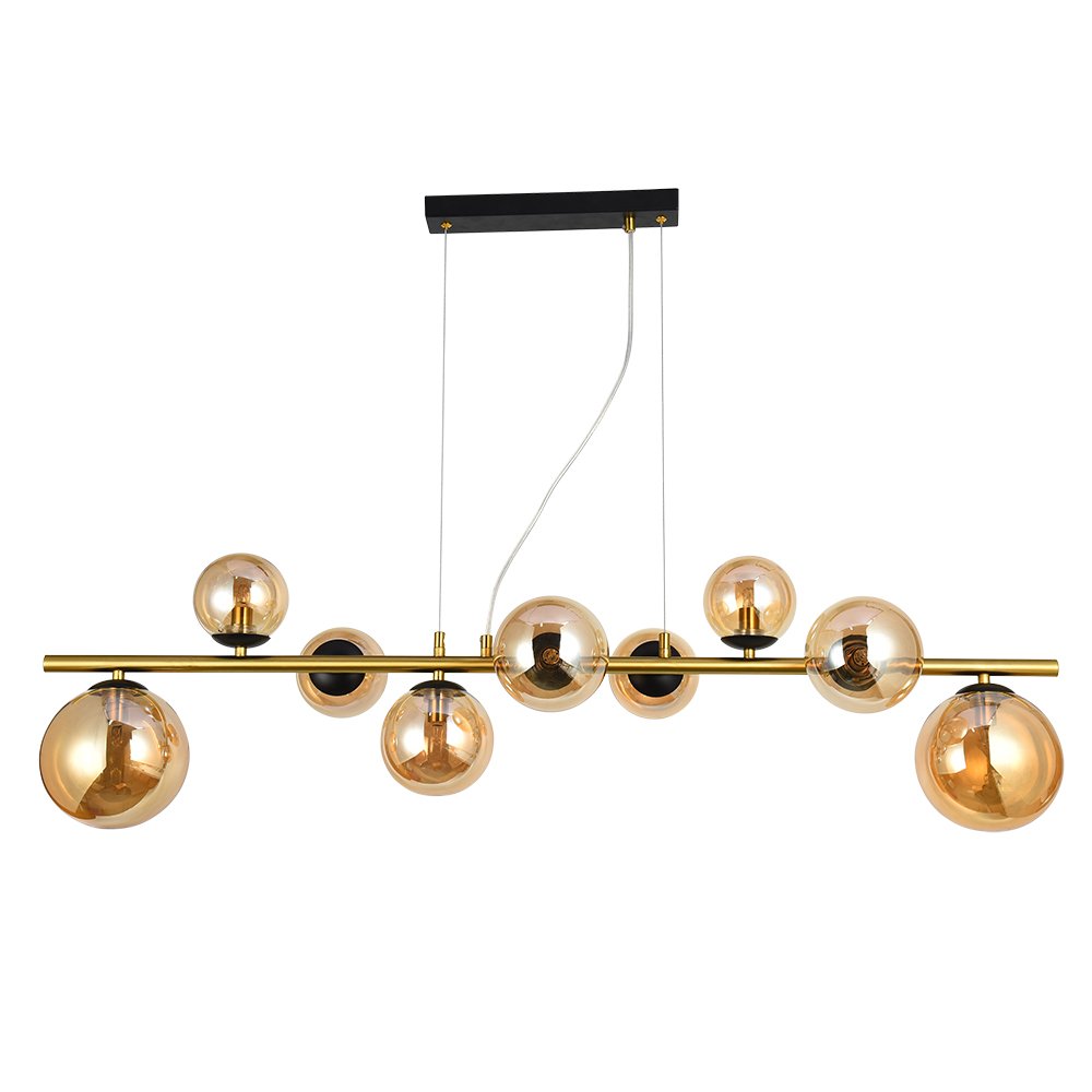 Подвесная люстра Arte Lamp GEMINI A2243SP-9PB в строительном магазине