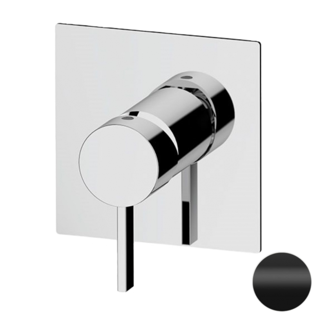 Смеситель для душа Remer Metrica MC30QNO, черный матовый в строительном магазине