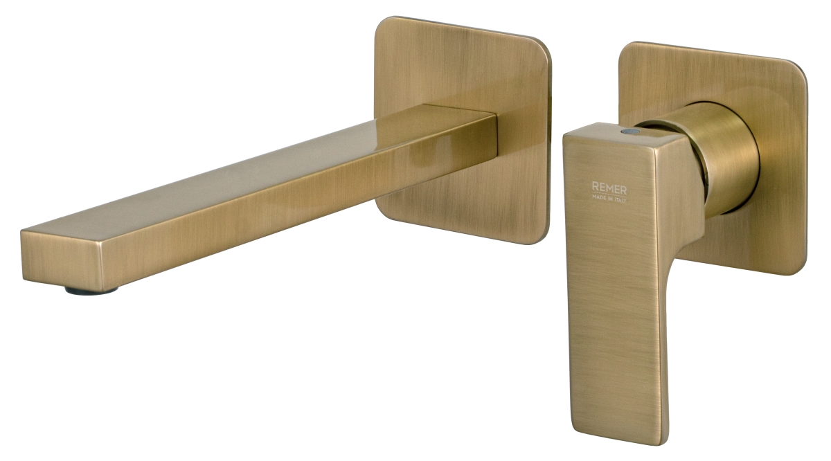 Смеситель для раковины Remer Absolute AU15PLVO, состаренная латунь в строительном магазине