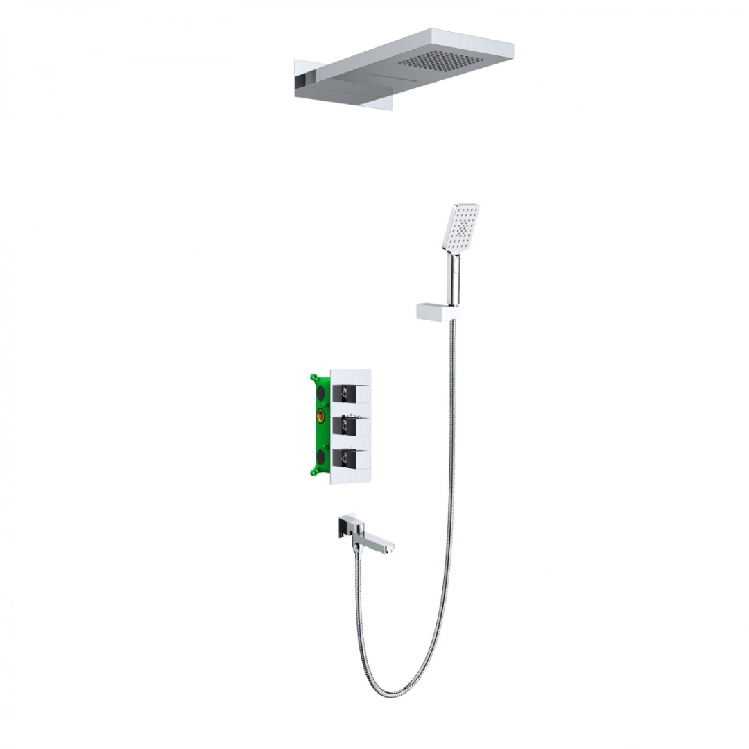 Душевая система встроенная с термостатом Timo Petruma (SX-5079/00SM) хром в строительном магазине