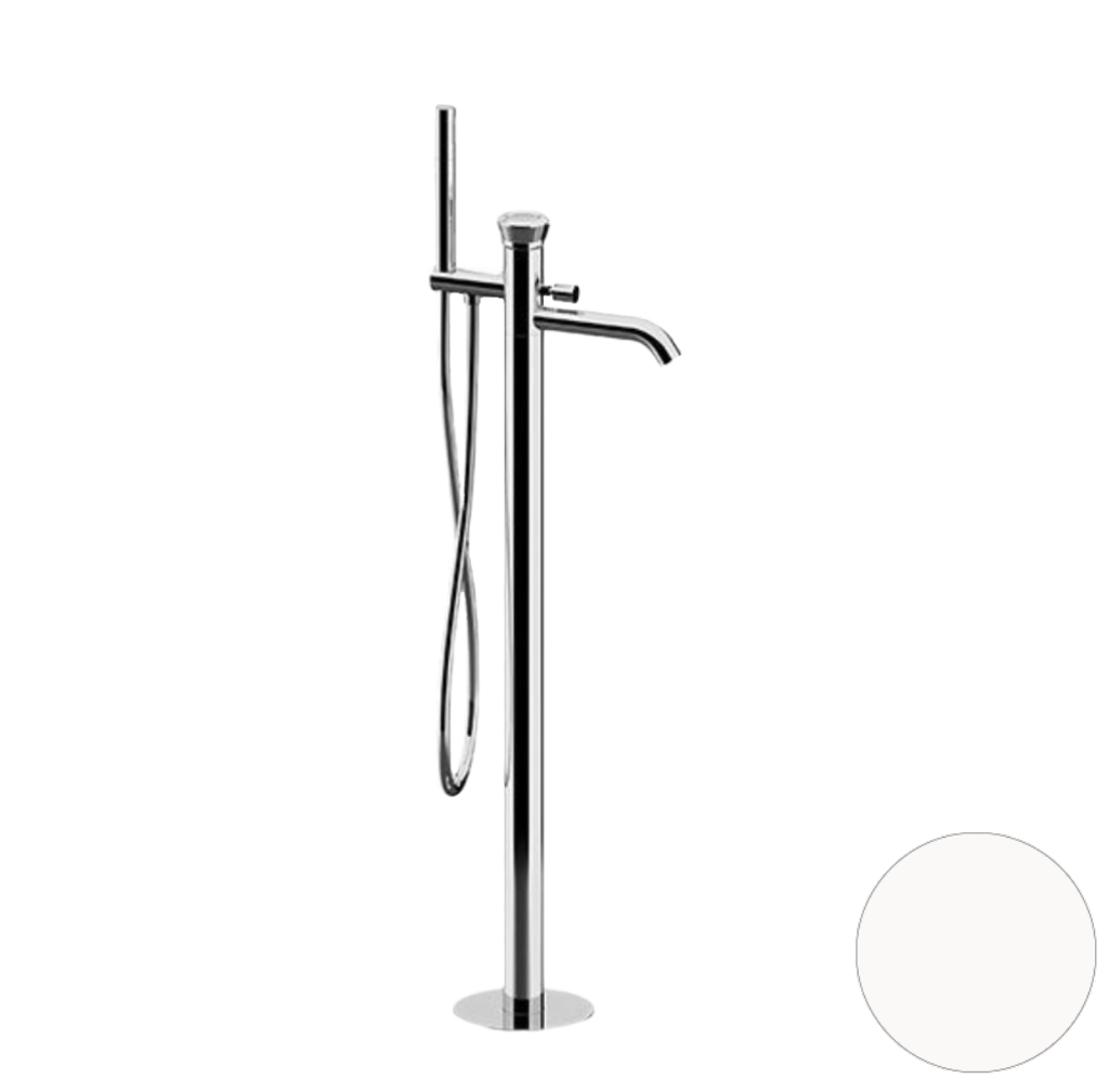 Смеситель для ванны Remer Element ET08BO, белый матовый в строительном магазине