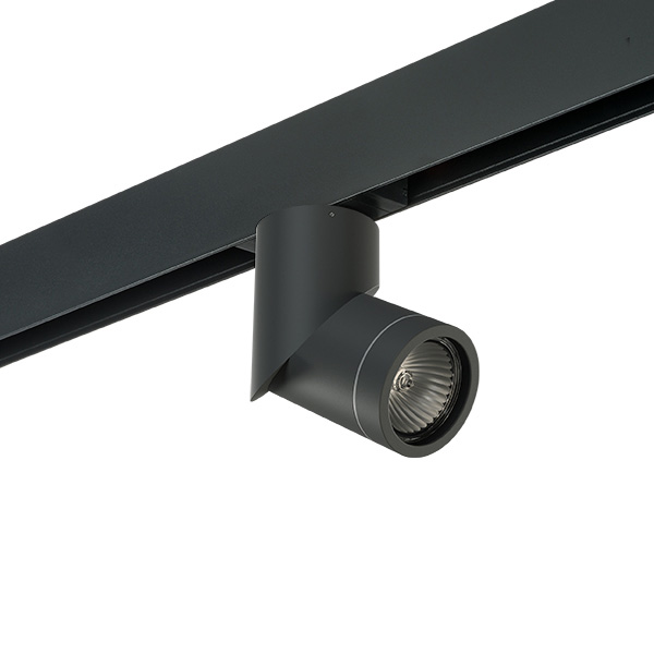 PRO051017 Светильник д/1-фазн трека ILLUMO F HP16 ЧЕРНЫЙ (595017+051017) в строительном магазине