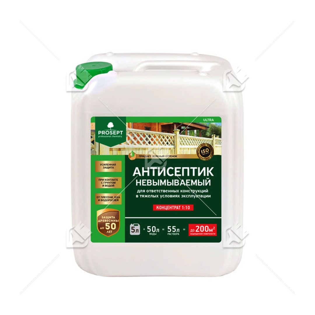 Антисептик невымываемый Prosept Ultra концентрат1:10 5л.