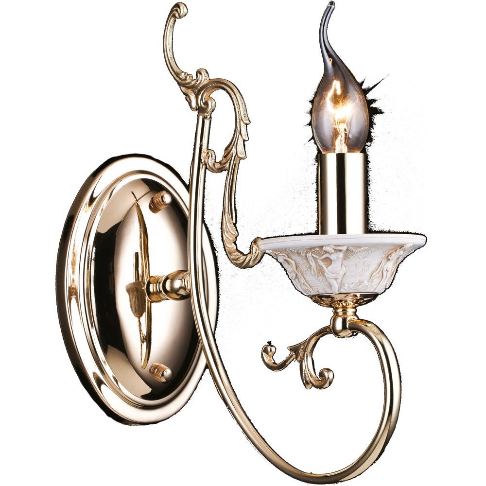 Бра Arte Lamp TERME A2073AP-1GO в строительном магазине