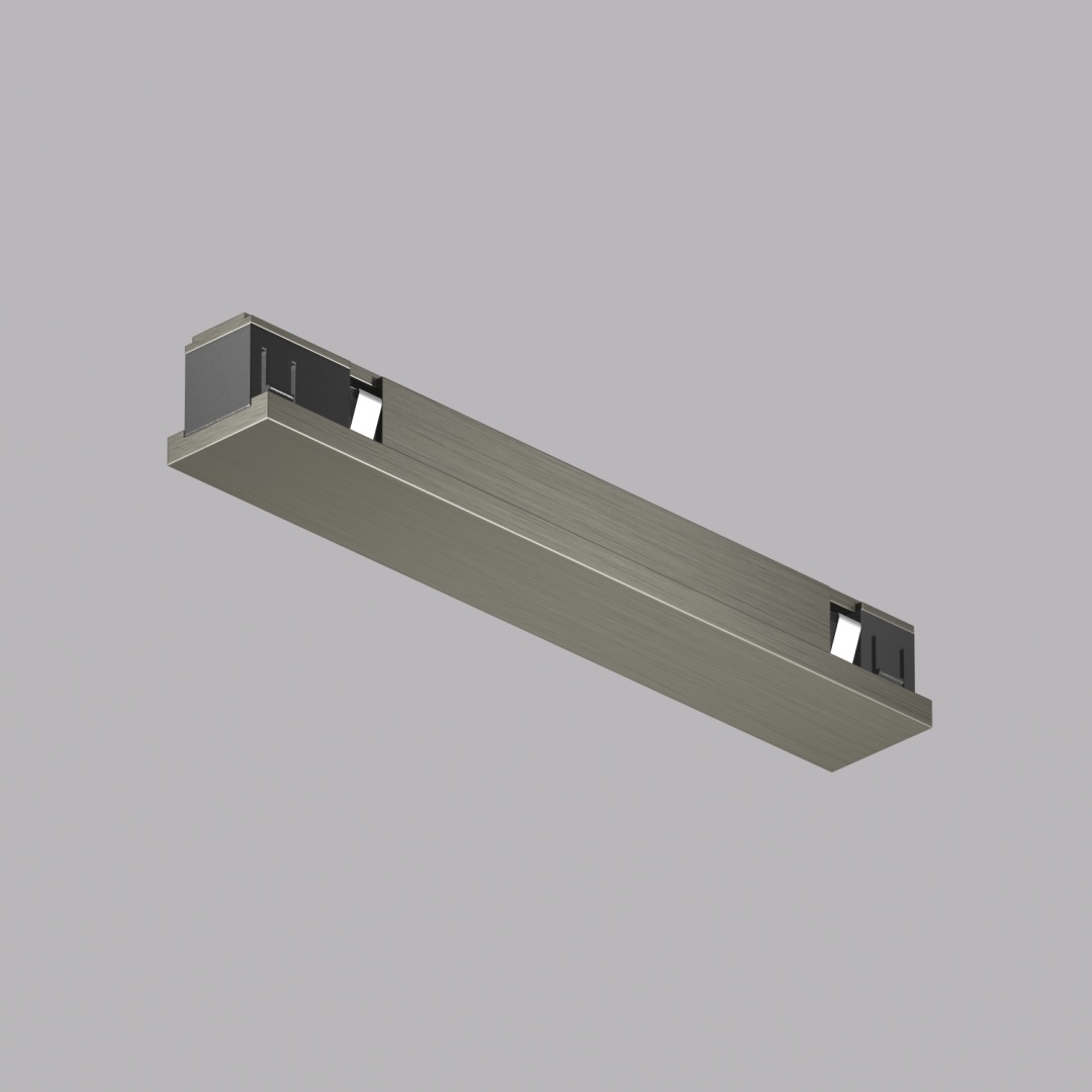 TR5722-DN Электрический коннектор прямой для трека SHINE BASE, 48V DC, IP20, темный никель, алюминий в строительном магазине