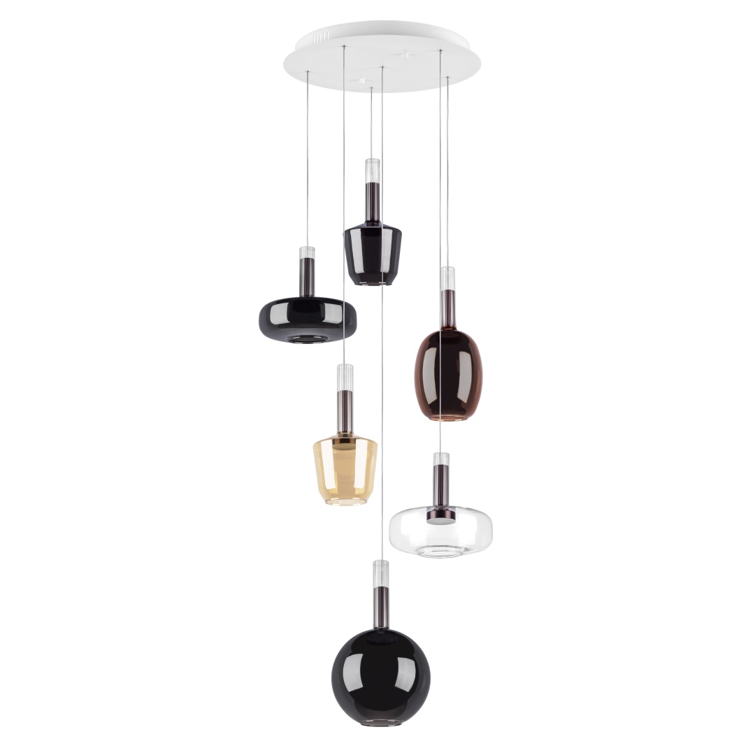 792169 Люстра DISCO 6x6W LED 1200LM 120G БЕЛЫЙ/МУЛЬТИКОЛОР 3000К в строительном магазине