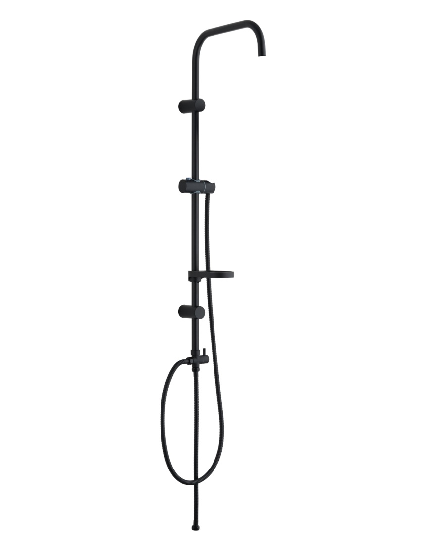 Душевая стойка OneLife OL-BAR1b черный в строительном магазине