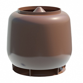 Колпак для трубы ТехноНиколь D110 Коричневый