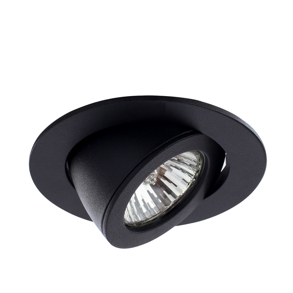 Точечный встраиваемый светильник Arte Lamp ACCENTO A4009PL-1BK в строительном магазине