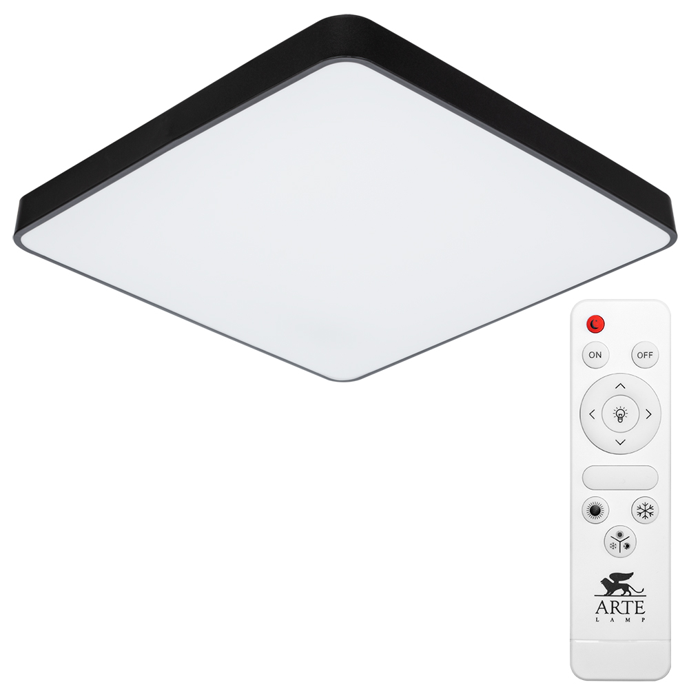 Потолочный светильник Arte Lamp SCENA A2669PL-1BK в строительном магазине
