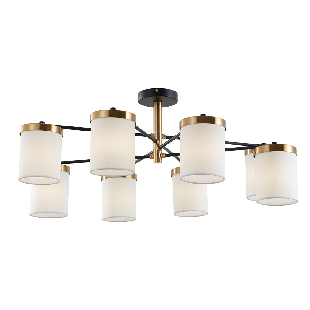 Потолочная люстра Arte Lamp MODELLO A4099PL-8BK в строительном магазине