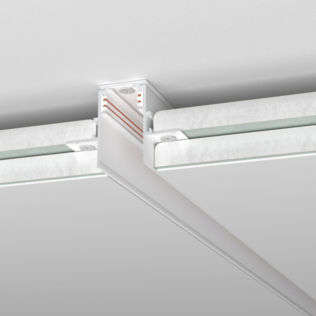 Slim Magnetic Шинопровод встраиваемый под ГКЛ 12,5мм (белый) (3м) 85208/00 85208/00 в строительном магазине