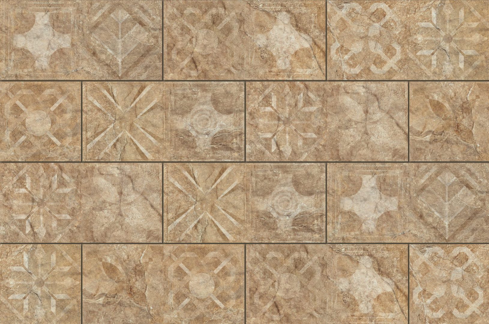Цокольная термопанель ППУ CERRAD Torstone Brown Decor 93,9 х 63,6