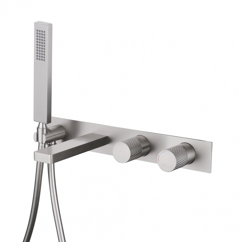 Смеситель ABBER Rund AF8730SP для ванны скрытого монтажа, сатин в строительном магазине