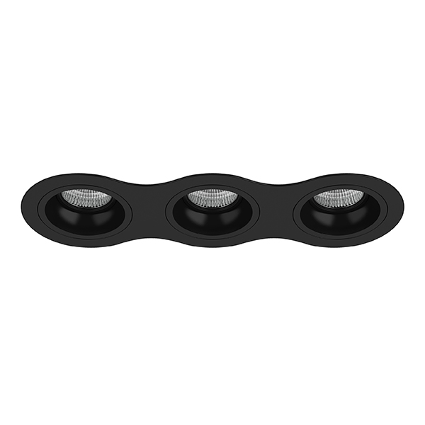 D637070707 Светильник DOMINO ROUND МR16 (214637+214607+214607+214607) в строительном магазине