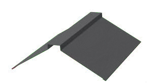 Конек усиленная полка Stynergy Corundum 50 RAL 7024 серый 2 м