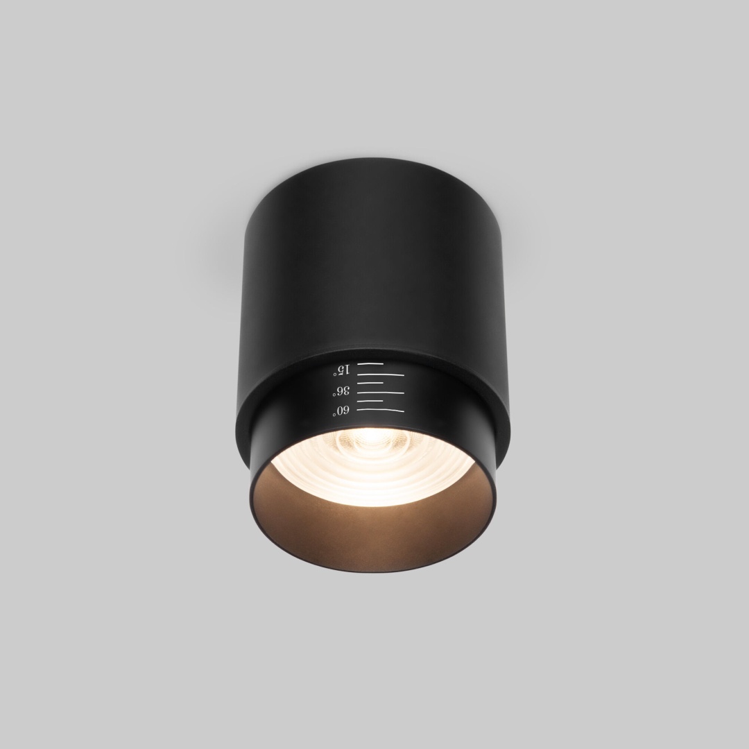 Потолочный светодиодный светильник Cors 25032/LED 10W 4200K чёрный в строительном магазине
