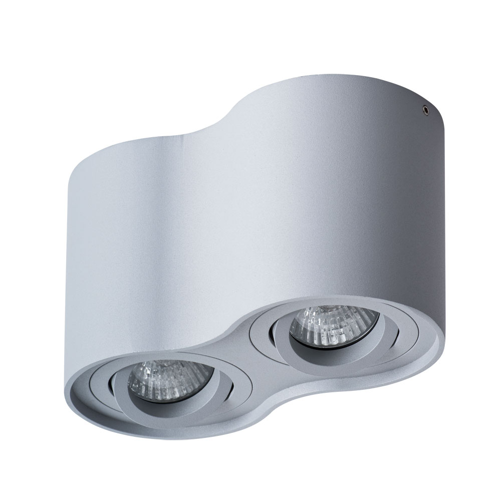 Точечный накладной светильник Arte Lamp FALCON A5645PL-2GY в строительном магазине