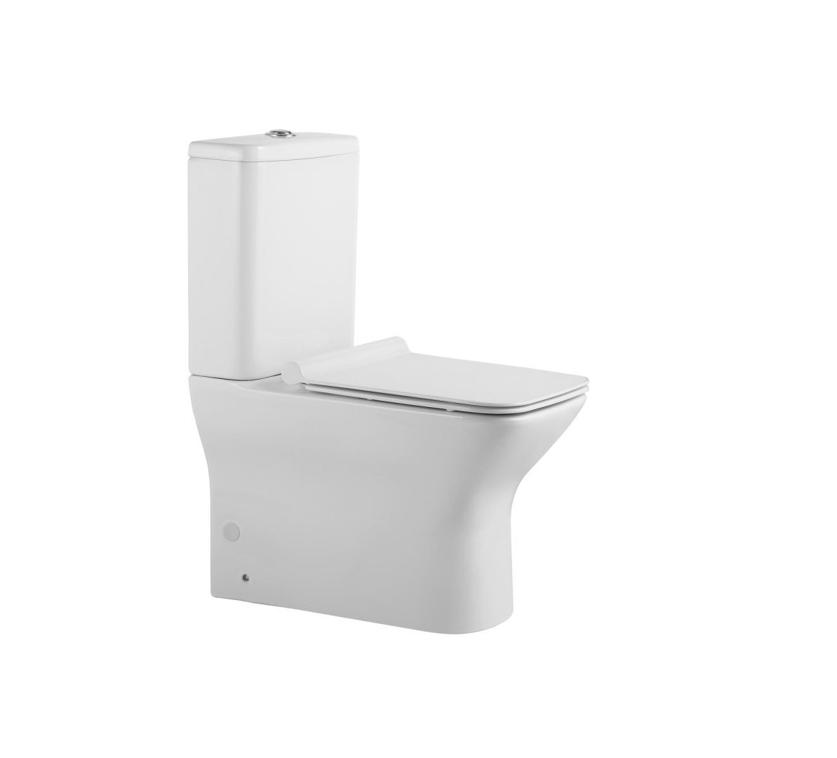 Унитаз напольный Agger AT02000 безободковый, сиденье с микролифтом в строительном магазине