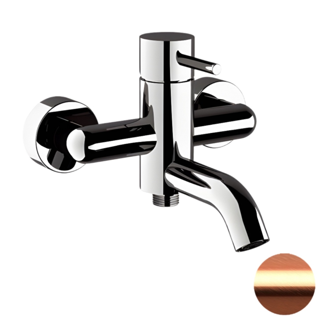 Смеситель для ванны Remer X Style X05RP, медь брашированная в строительном магазине