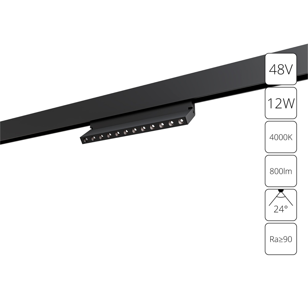 Магнитный трековый светильник Arte Lamp EXPERT A5726PL-1BK в строительном магазине