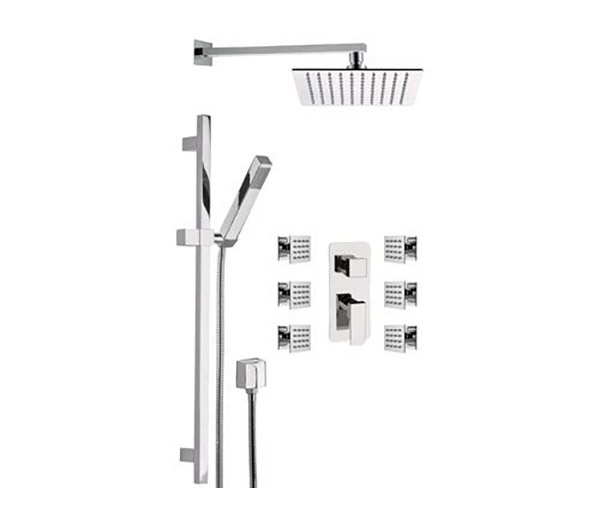 Комплект: Душевая система Remer Absolute AU93S01UFS20 в строительном магазине