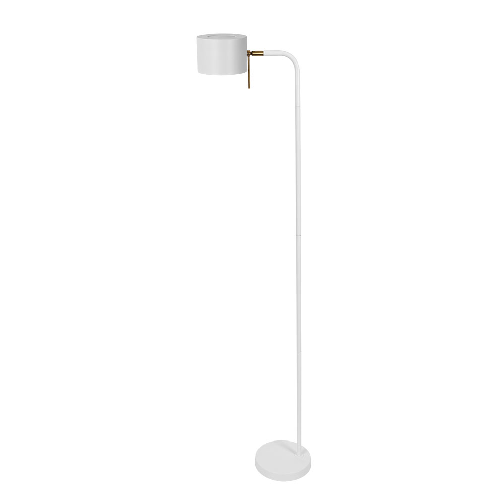 Торшер Arte Lamp SEBASTIAN A7051PN-1WH в строительном магазине