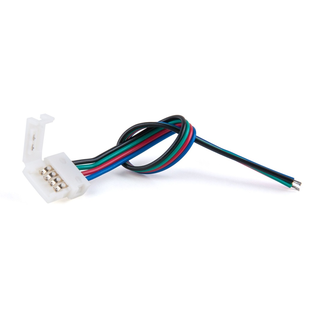 Коннектор для светодиодной ленты RGB 10 см (10 шт.) a039790 в строительном магазине
