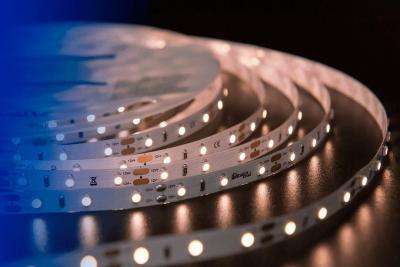 Светодиодная влагозащищенная лента DesignLed 4,8W/m 60LED/m 3528SMD теплый белый 5M 001131 в строительном магазине