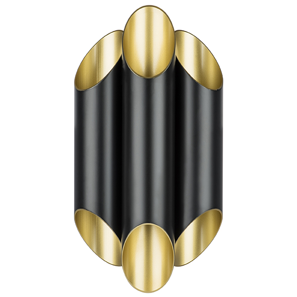 720667 Бра SIENA 6х40W G9 ЧЕРНЫЙ/ЗОЛОТО в строительном магазине