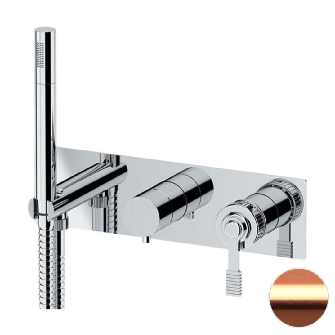 Смеситель для душа Remer Atelier AL97D2RP, медь брашированная в строительном магазине