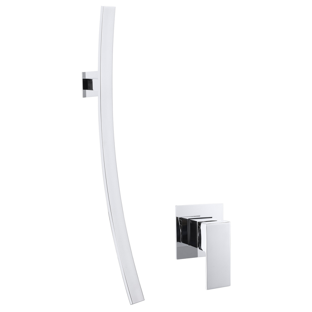 Смеситель ABBER Daheim AF8209 скрытого монтажа для раковины, хром в строительном магазине