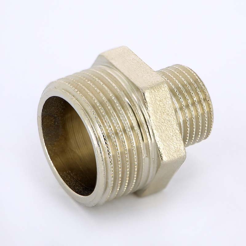 Ниппель Н никелированный UNI-FITT 1“1/2x1“ в строительном магазине