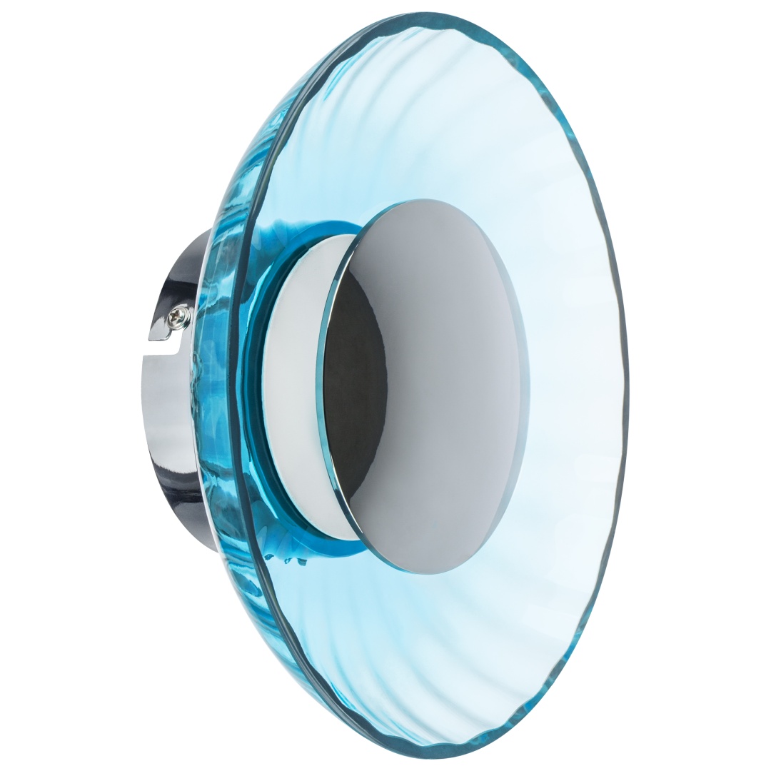 809015 Бра CELESTA LED 6W 300LM ХРОМ/ГОЛУБОЙ 3000K в строительном магазине