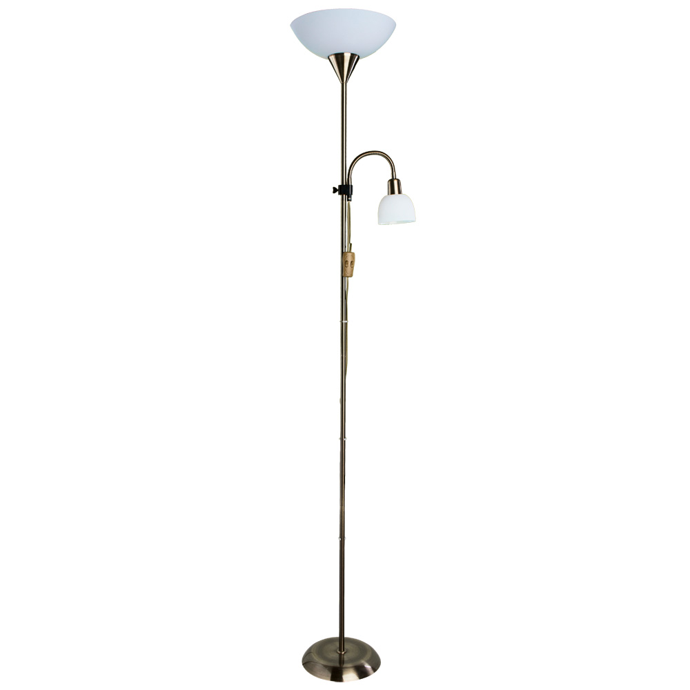 Торшер Arte Lamp DUETTO A9569PN-2AB в строительном магазине