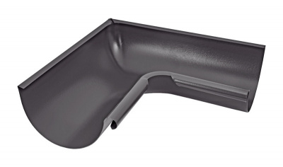 Угол желоба внутренний 90 градусов Aquasystem PURAL RR 23 (Серый) 90/125