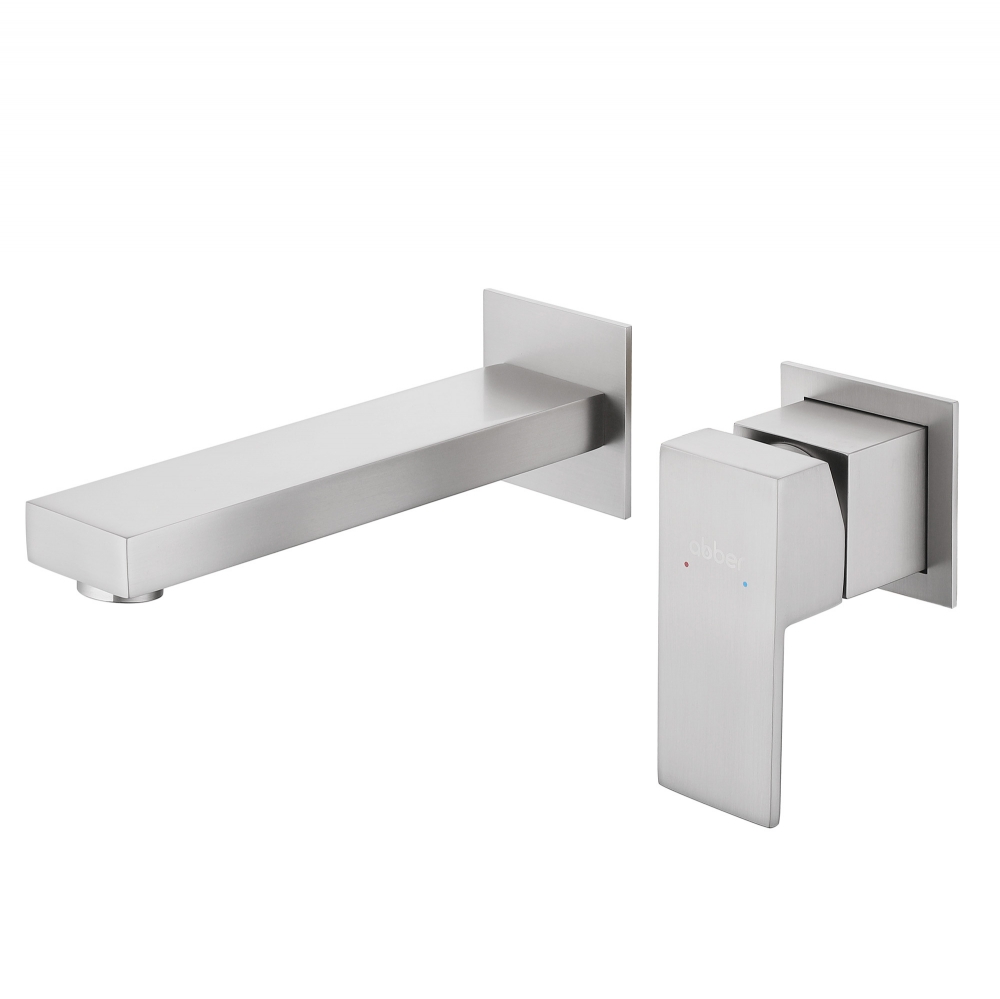 Смеситель ABBER Daheim AF8212SP для раковины скрытого монтажа, сатин в строительном магазине