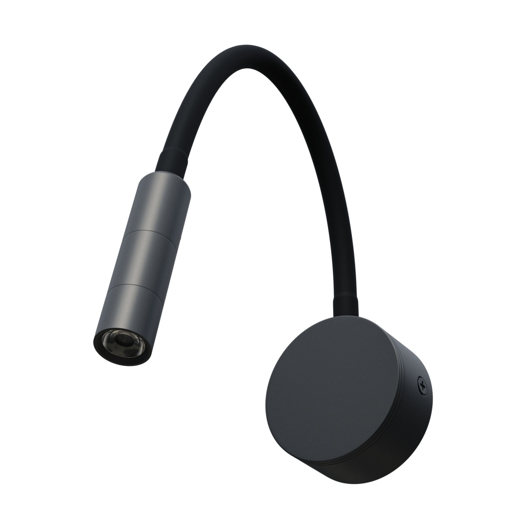 200137 Бра OMEGA LED 3W 145LM G ЧЕРНЫЙ 3000K в строительном магазине