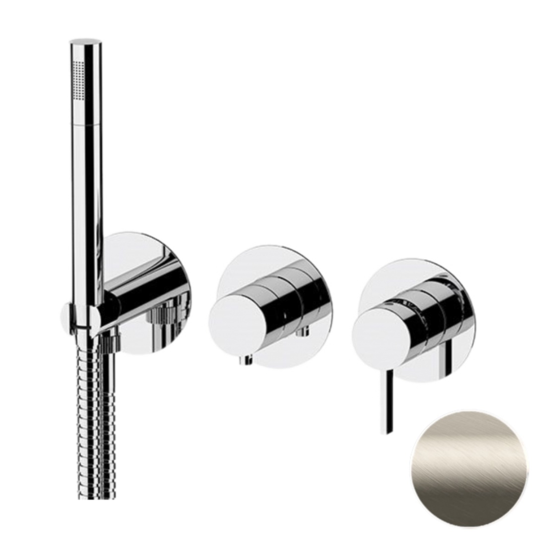 Смеситель для душа Remer Metrica MC97D2PXV, сталь в строительном магазине