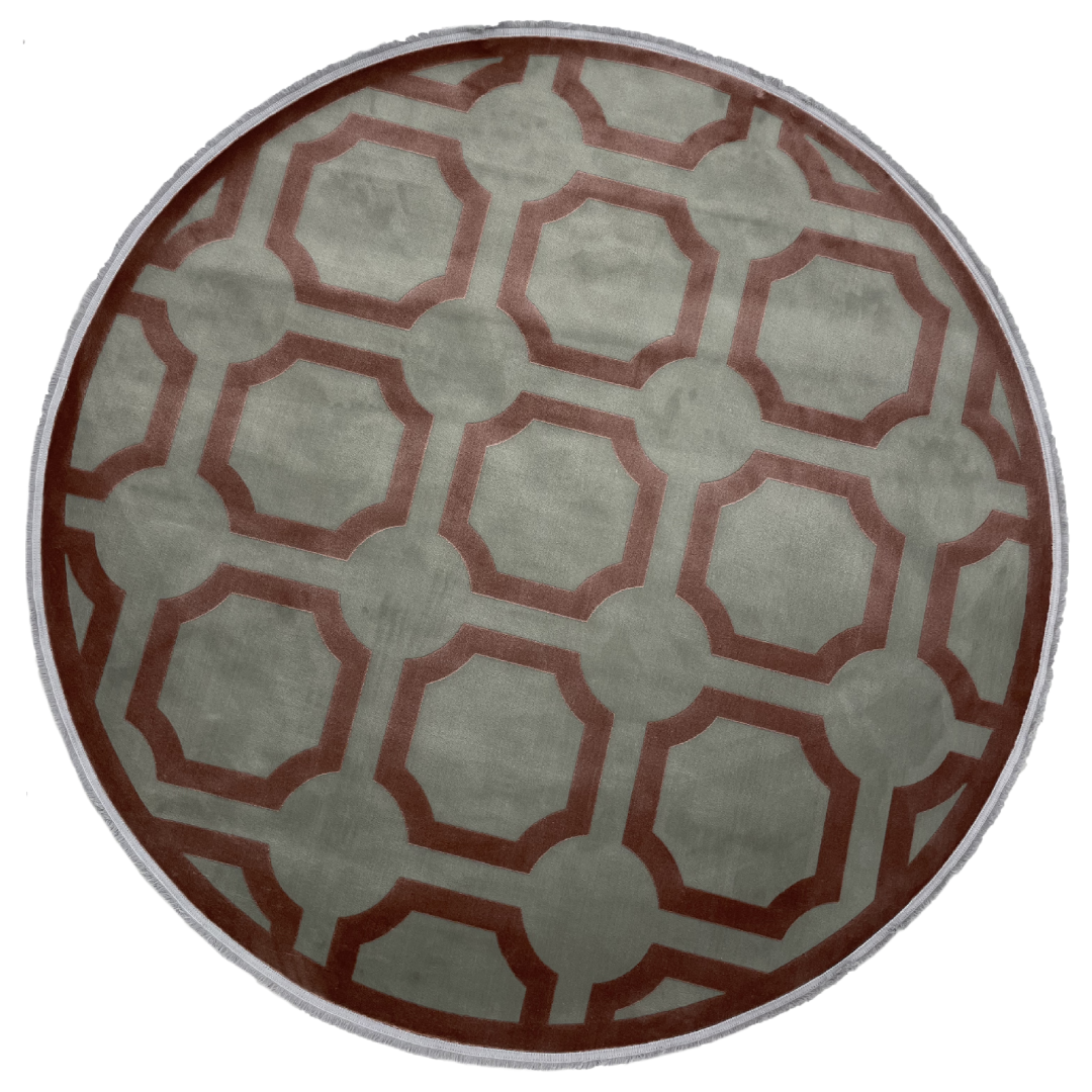 Ковер ELEGANT VIP 2650 SILVER/PINK в строительном магазине