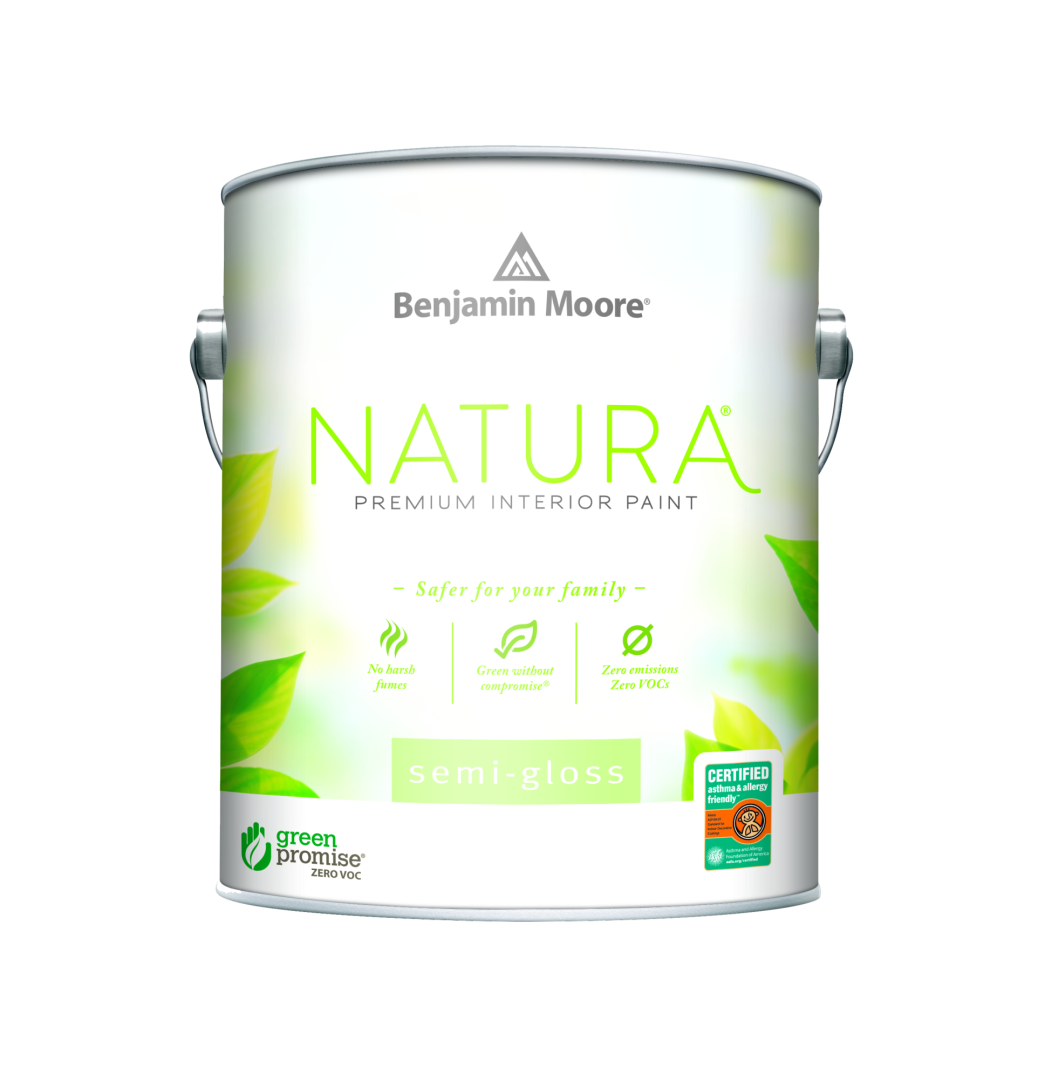 Краска для внутренних работ Benjamin Moore 514 Natura® Interior Semi Gloss Полуглянцевая 3,8л в строительном магазине