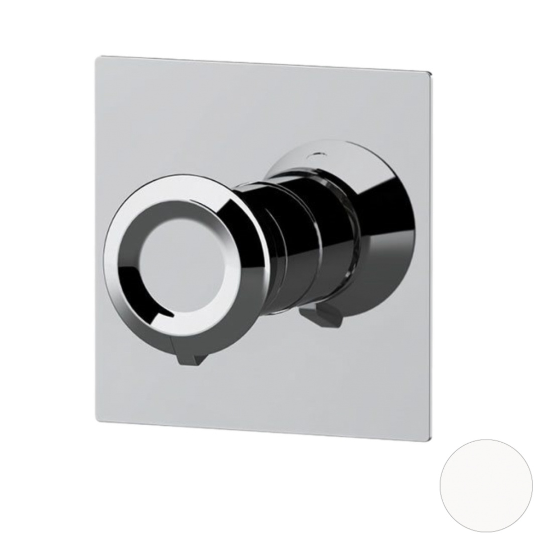 Смеситель для душа Remer Element ET30QBO, белый матовый в строительном магазине