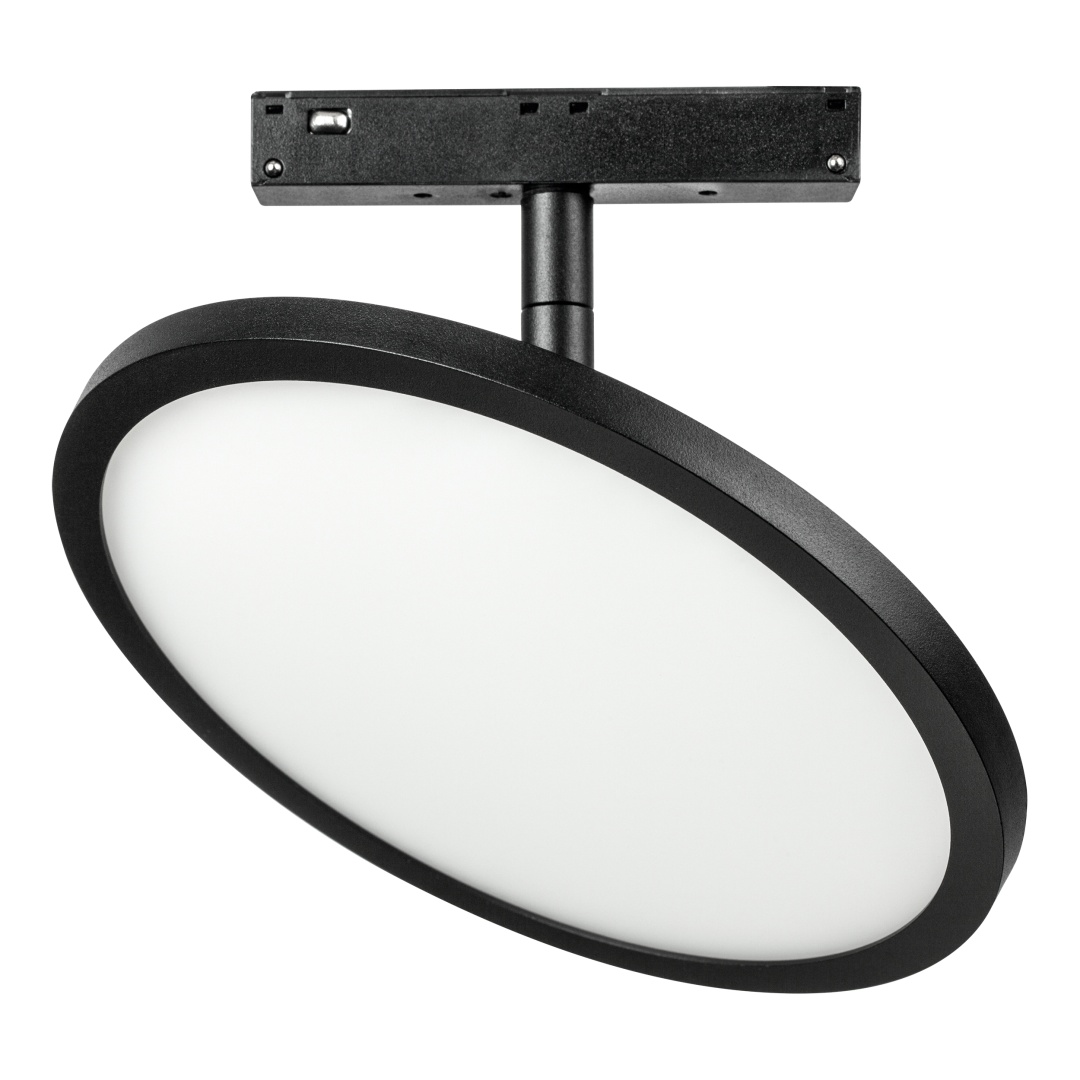 209737 Светильник поворотный 48V д/трека UNO LED 12W 1000LM 180G ЧЕРНЫЙ МАТОВЫЙ 3000K в строительном магазине