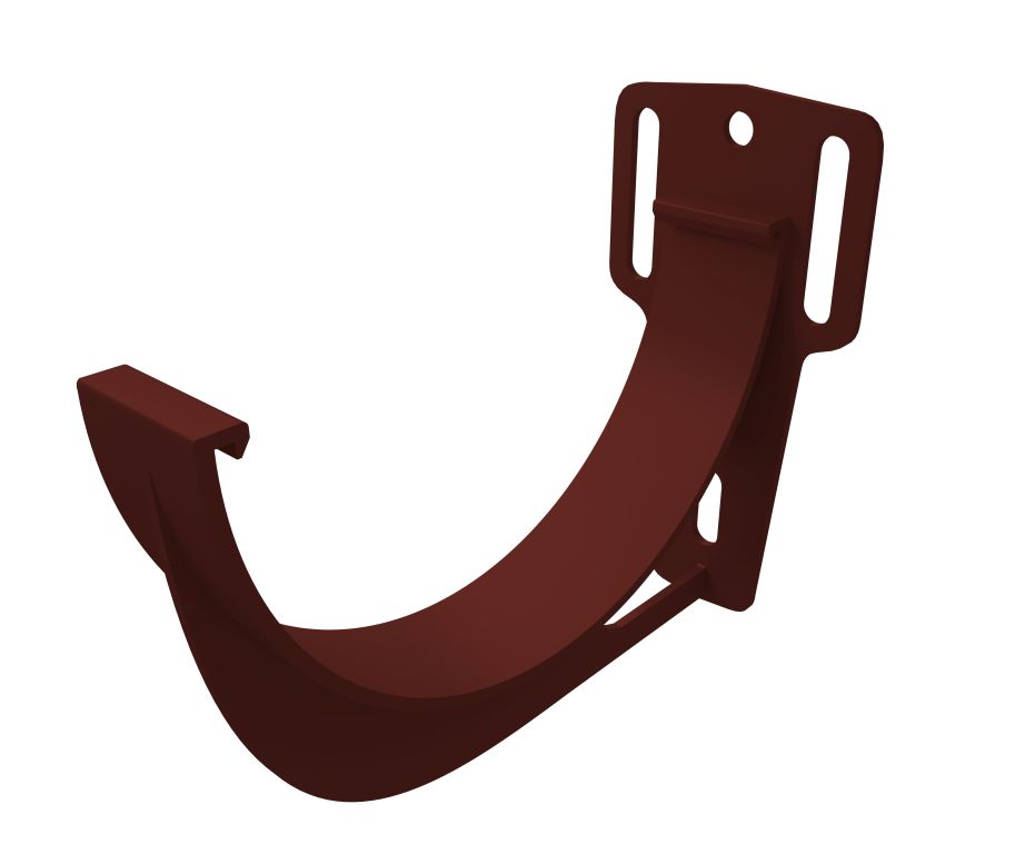 Кронштейн желоба ПВХ Grand Line Стандарт шоколад