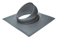 Krovent Base-VT 125-150 основание вентиляционной трубы под ГЧ серый (RAL 7024)