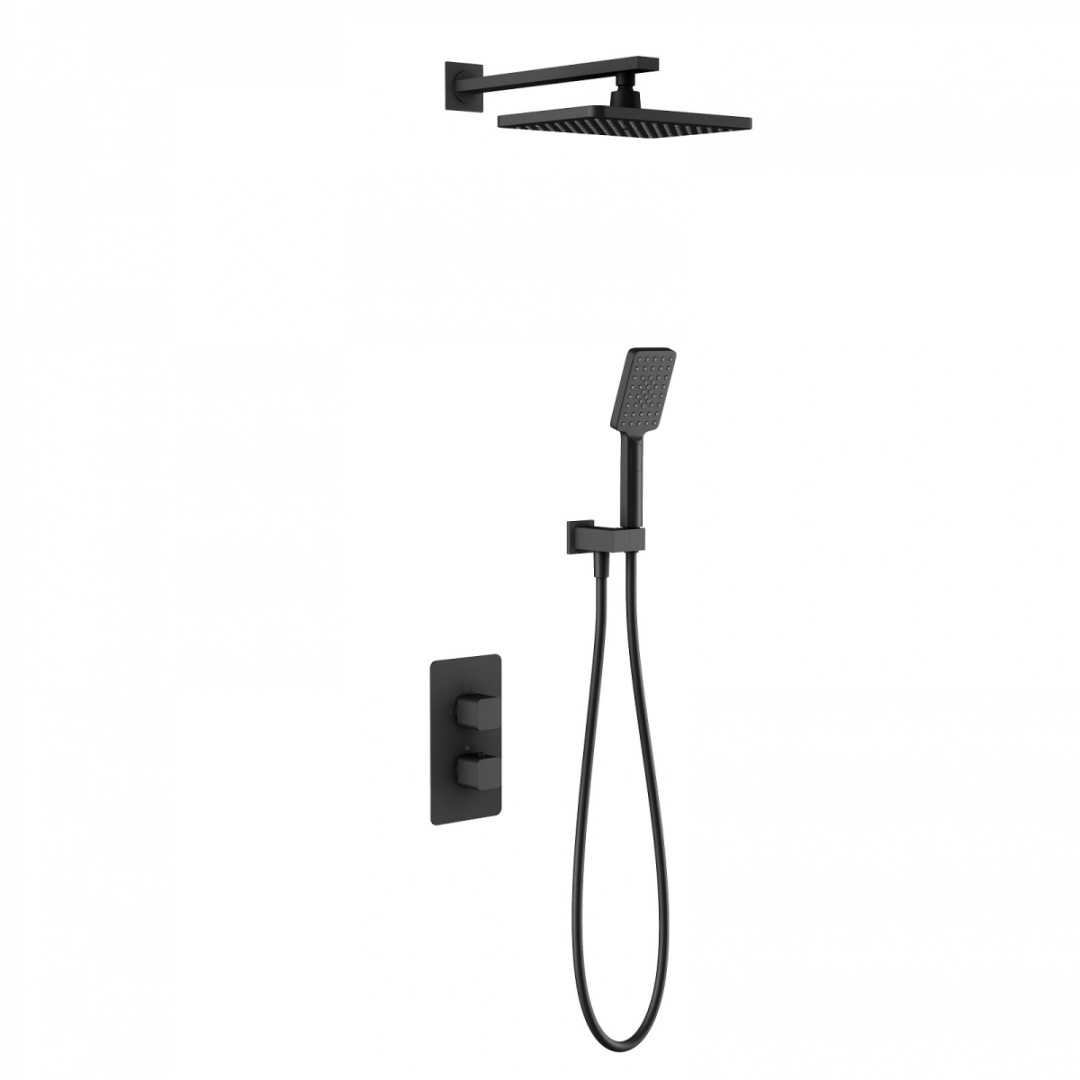 Душевая система встроенная с термостатом Timo Petruma (SX-5059/03SM) черный в строительном магазине